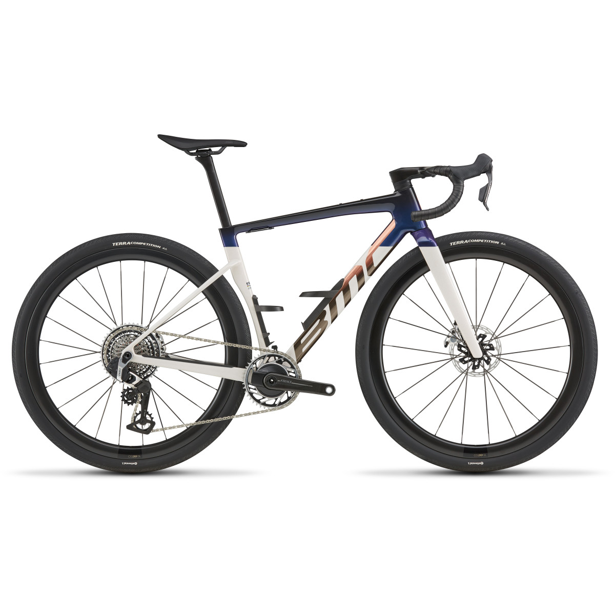 BMC Kaius 01 One grants velosipēds | Copper White - Thunder Blue