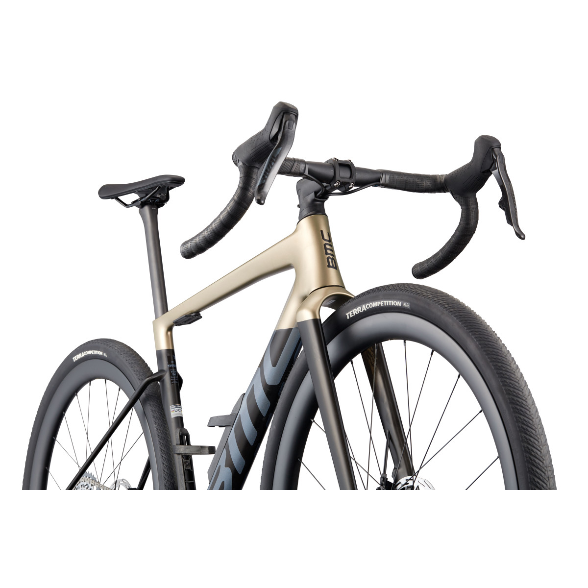BMC Kaius 01 Three grants velosipēds | Moss Gold - Carbon