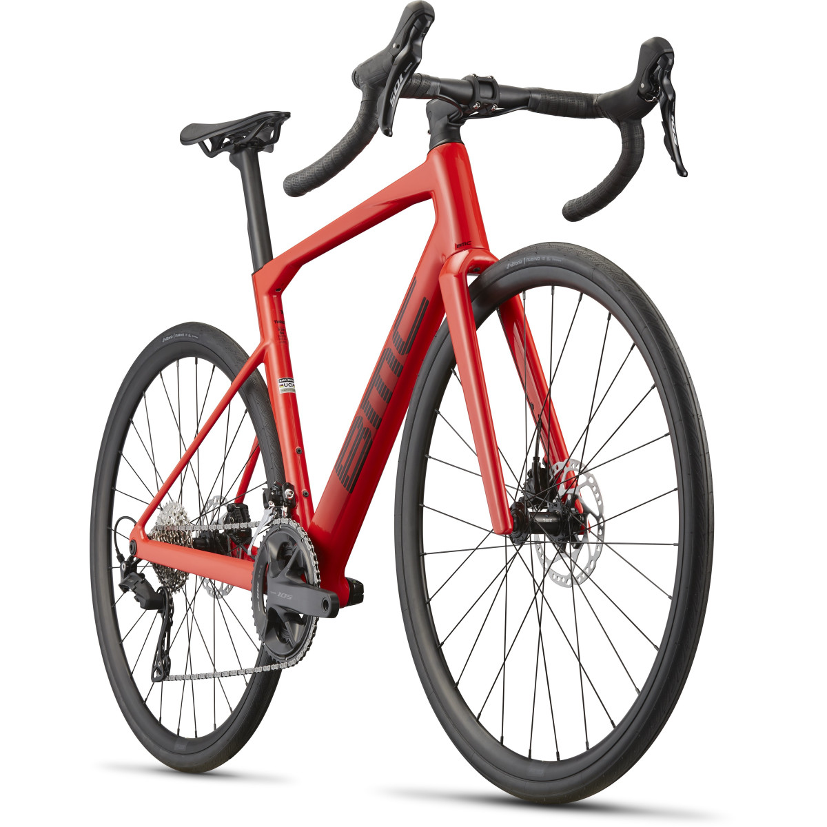 BMC Roadmachine Three maanteeratas | Vibrant Red