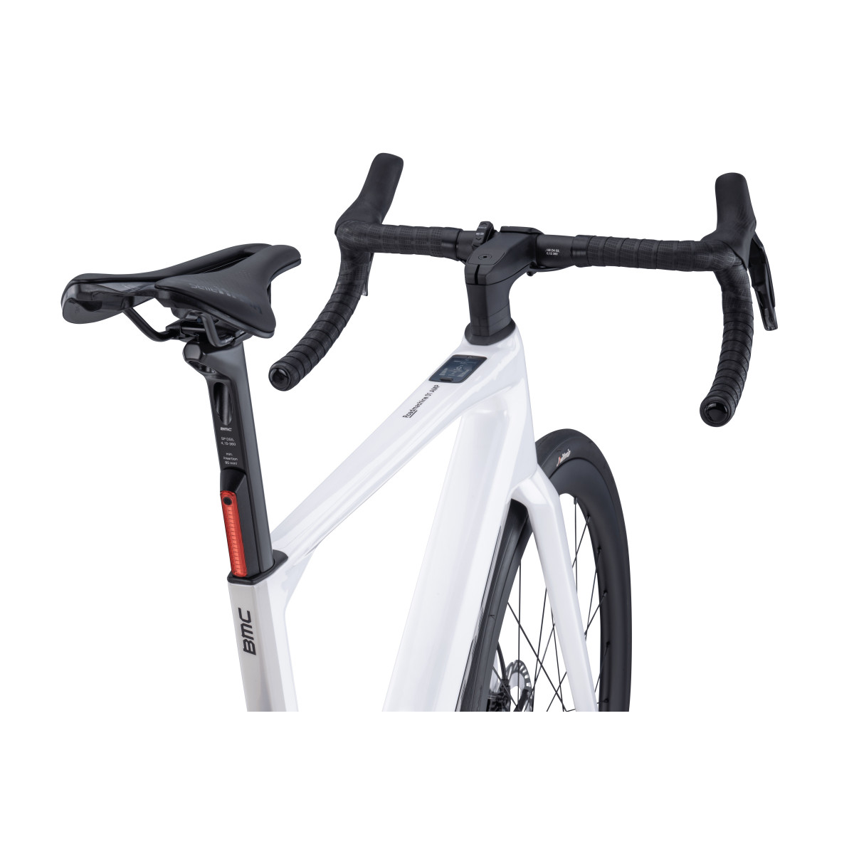 BMC Roadmachine 01 AMP One elektriskais velosipēds | Metallic White