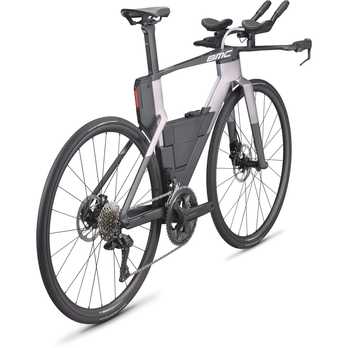 BMC Speedmachine 01 Three triatlona velosipēds | Carbon - Chameleon Silver