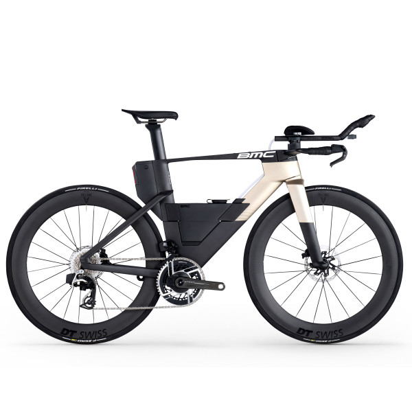 BMC Speedmachine 01 One triatlona velosipēds | Carbon - Dust Gold