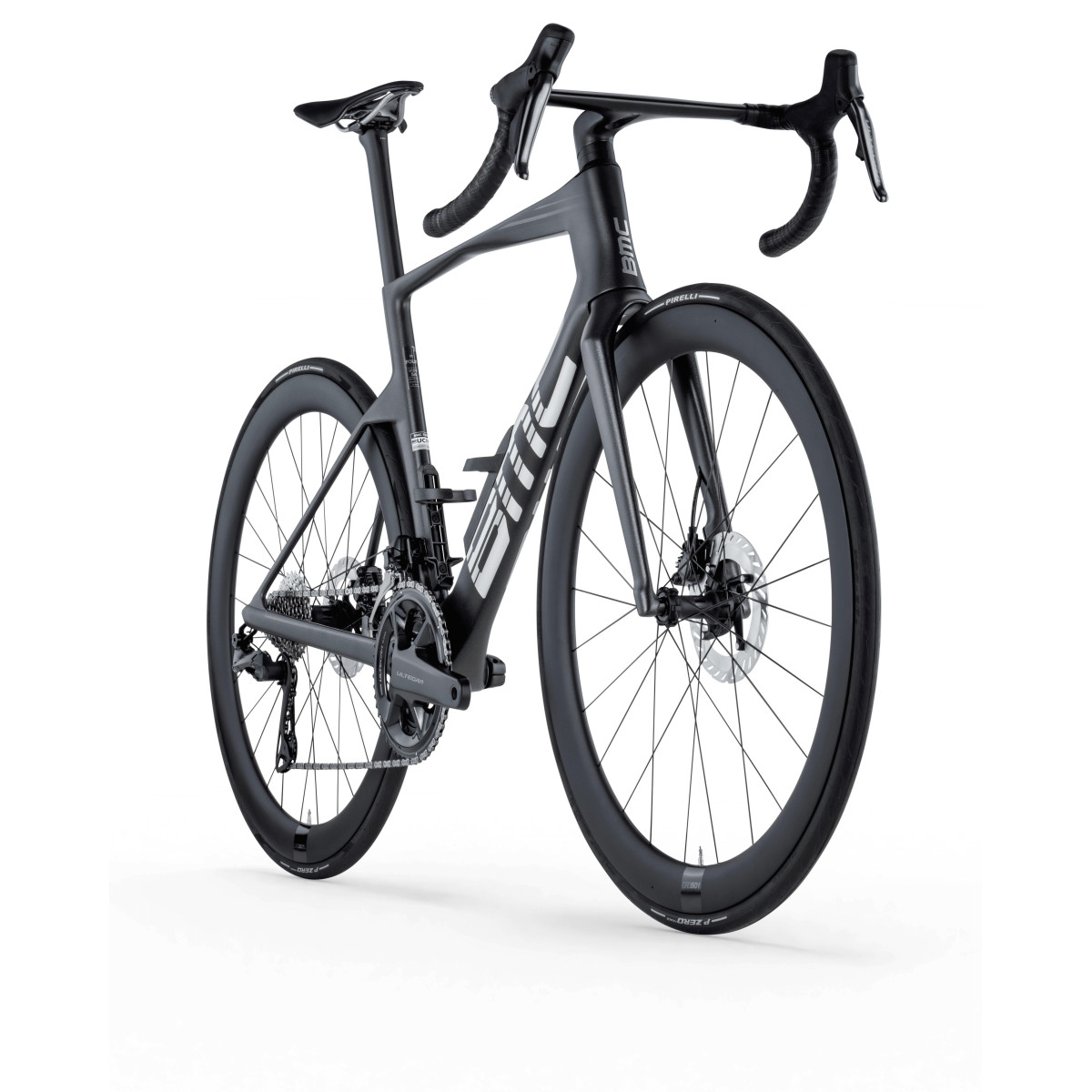 BMC Teammachine R 01 Four šosejas velosipēds | Anthracite - Carbon