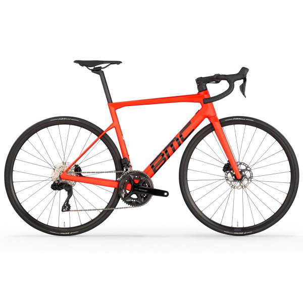BMC Teammachine SLR Three maanteeratas | Neon Red