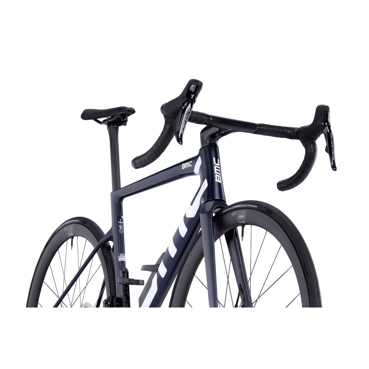 BMC Teammachine SLR 01 Two maanteeratas | Blue Carbon - White