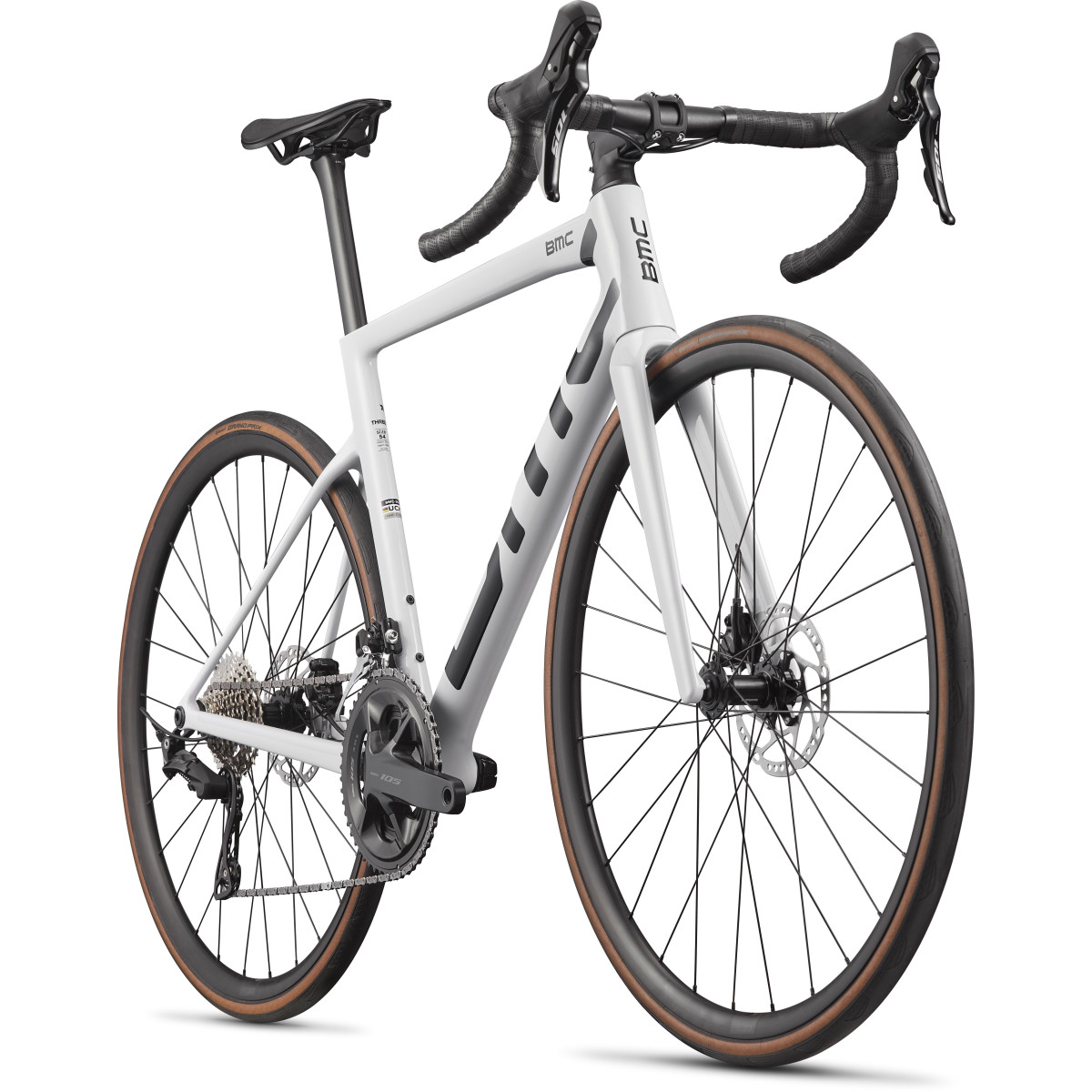 BMC Teammachine SLR Three maanteeratas | Cool White
