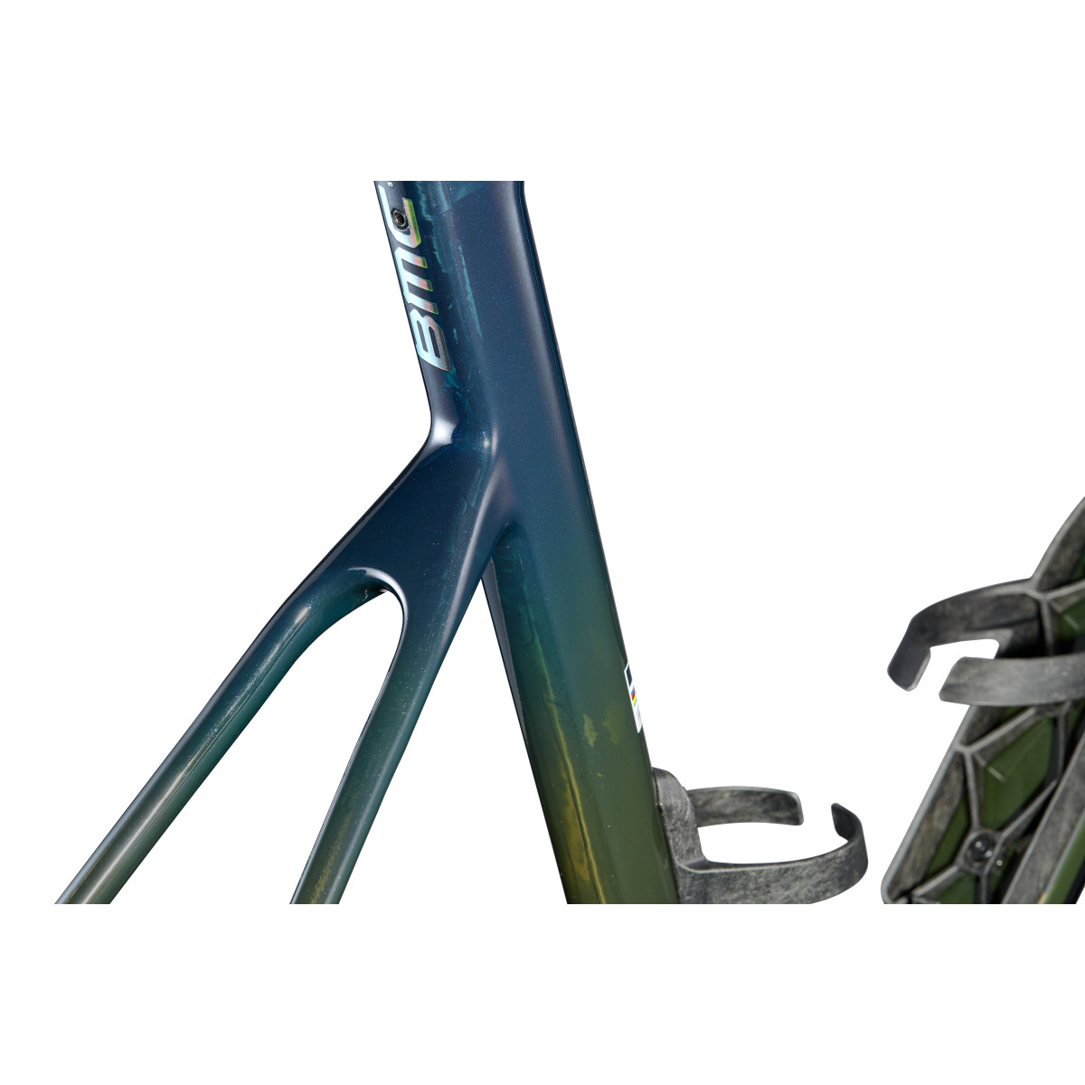 BMC Teammachine SLR 01 rāmja komplekts | Blue Glitter Carbon - Lime Carbon
