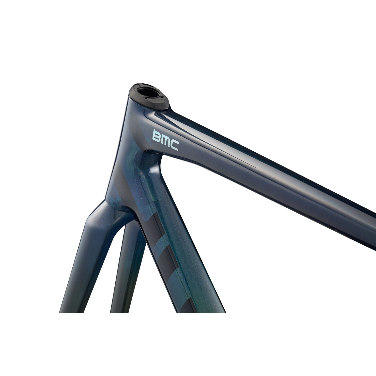 BMC Teammachine SLR 01 rāmja komplekts | Blue Glitter Carbon - Lime Carbon