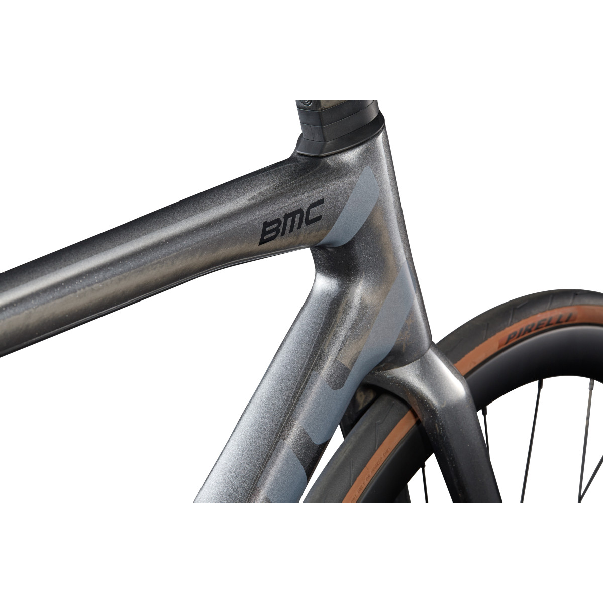 BMC Teammachine SLR 01 Three maanteeratas | Silver Carbon - Carbon