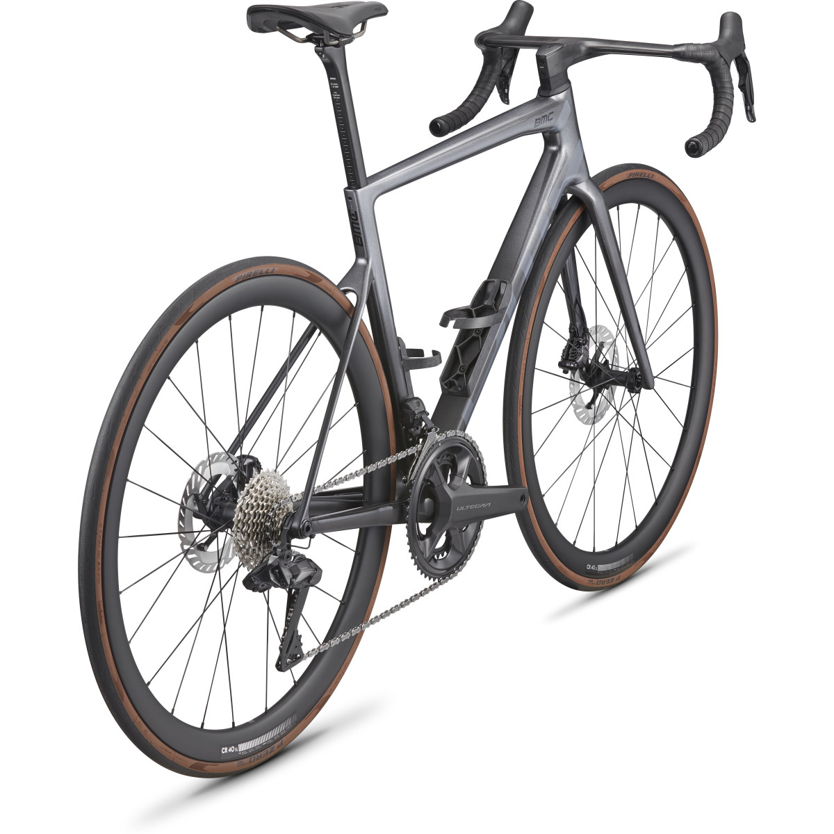 BMC Teammachine SLR 01 Three maanteeratas | Silver Carbon - Carbon