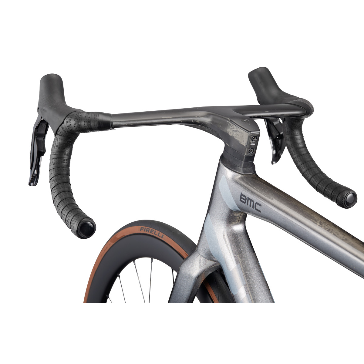 BMC Teammachine SLR 01 Three maanteeratas | Silver Carbon - Carbon