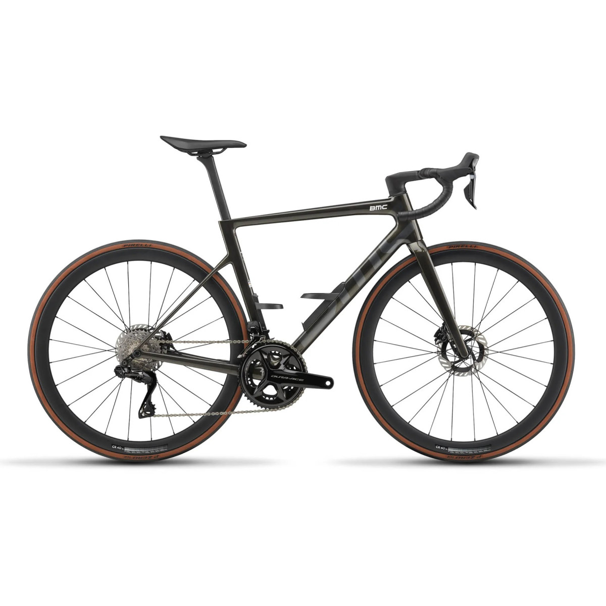 BMC Teammachine SLR 01 Three maanteeratas | Silver Carbon - Carbon