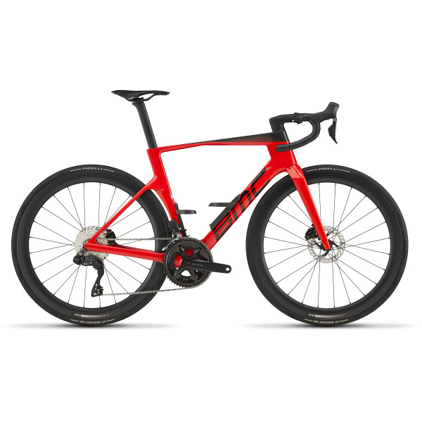 BMC Teammachine R 01 Five maanteeratas | Metallic Red - Carbon