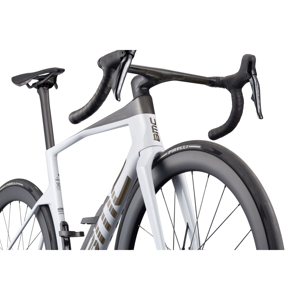 BMC Teammachine R 01 Two maanteeratas | Off-White - Carbon
