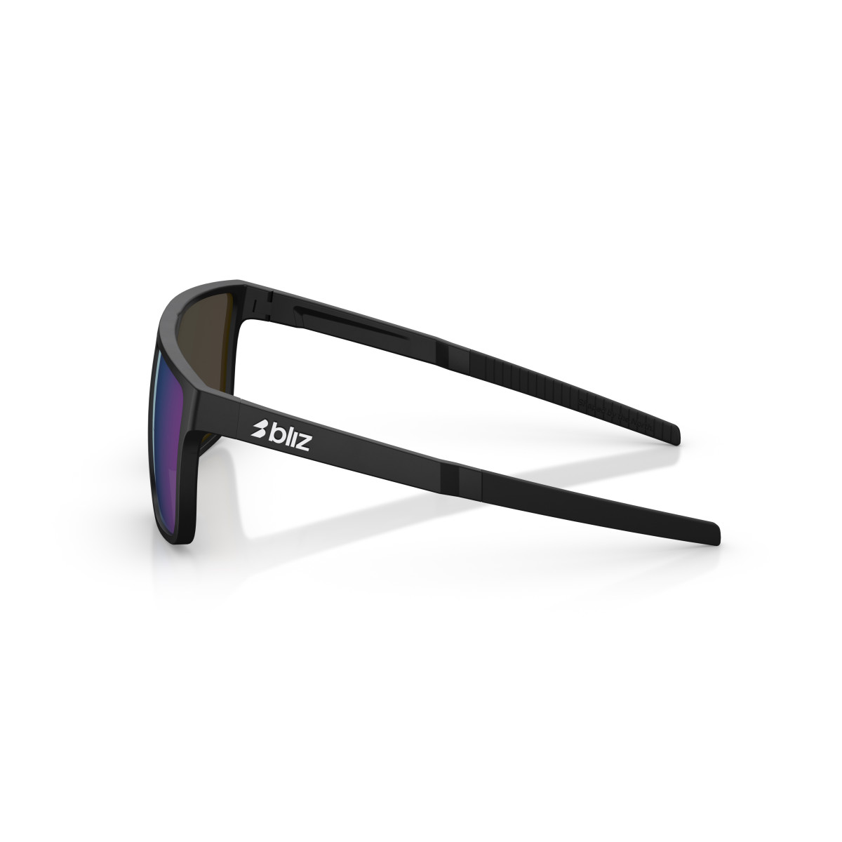 BLIZ A003  saulesbrilles | Matte Black - Blue