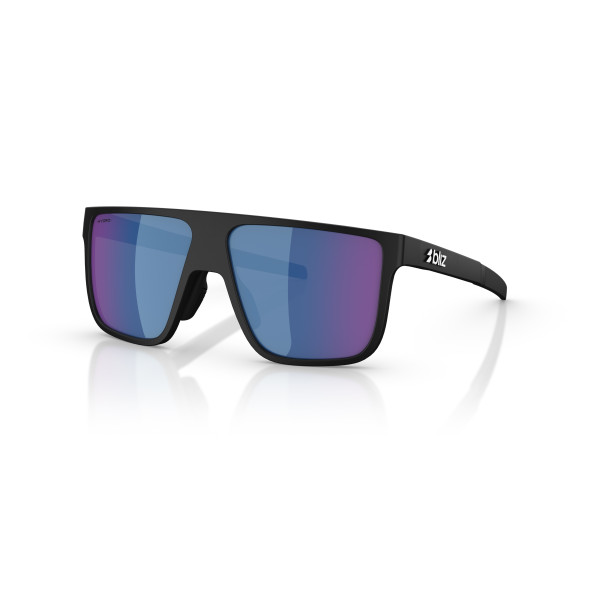 BLIZ A003  saulesbrilles | Matte Black - Blue