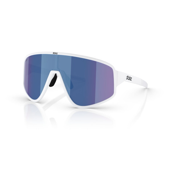 BLIZ A004 päikeseprillid | Matte White - Blue