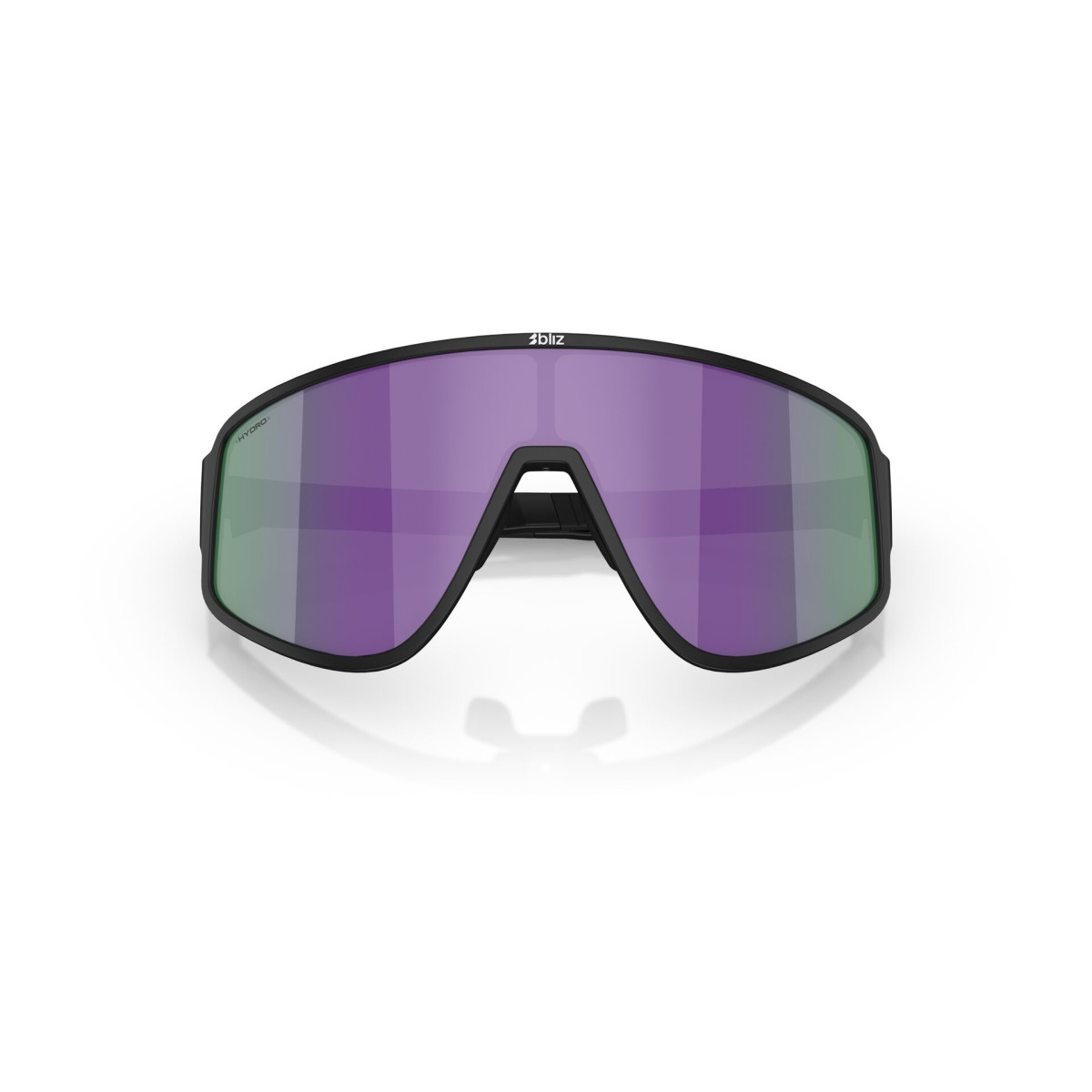 BLIZ A004 saulesbrilles | Matte Black - Brown Purple Multicolour