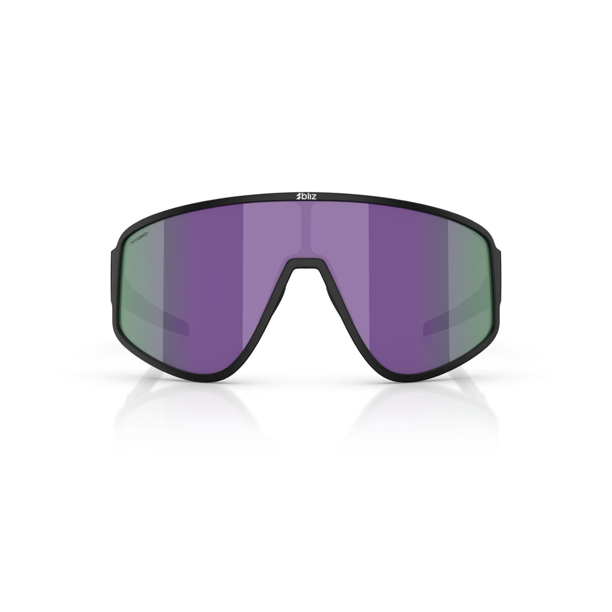 BLIZ A004 saulesbrilles | Matte Black - Brown Purple Multicolour
