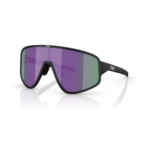 BLIZ A004 päikeseprillid | Matte Black - Brown Purple Multicolour
