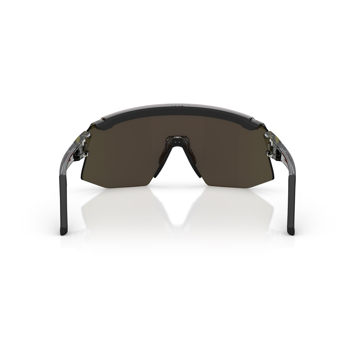 BLIZ Breeze päikeseprillid | Transparent Dark Grey - Red