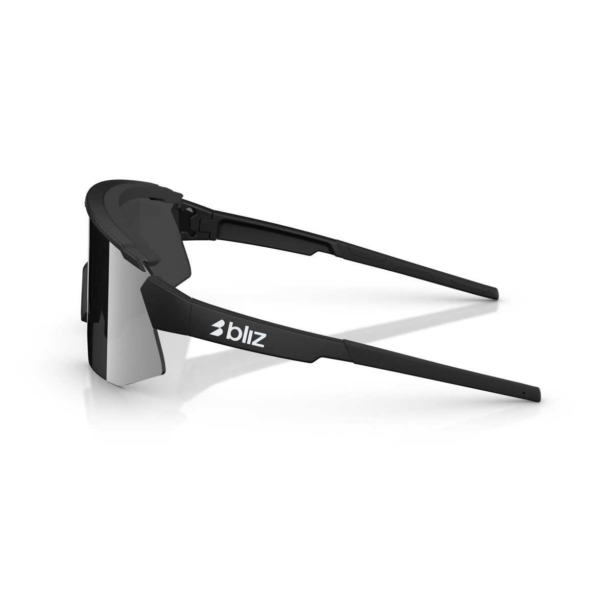 BLIZ Breeze saulesbrilles | Matte Black - Smoke Silver Mirror