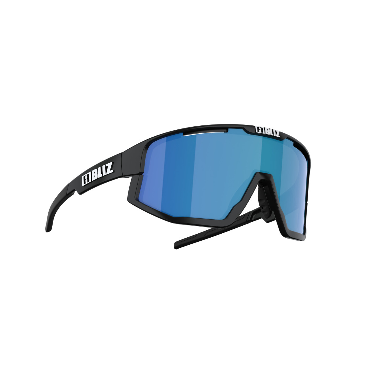 BLIZ Fusion Sunglasses | Black - Smoke Blue