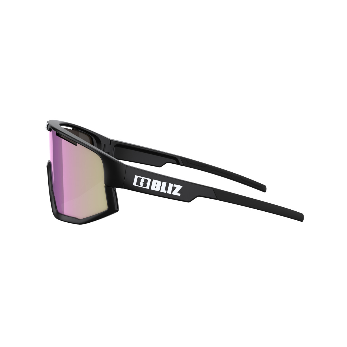 BLIZ Fusion Small Sunglasses | Black - Brown Rose