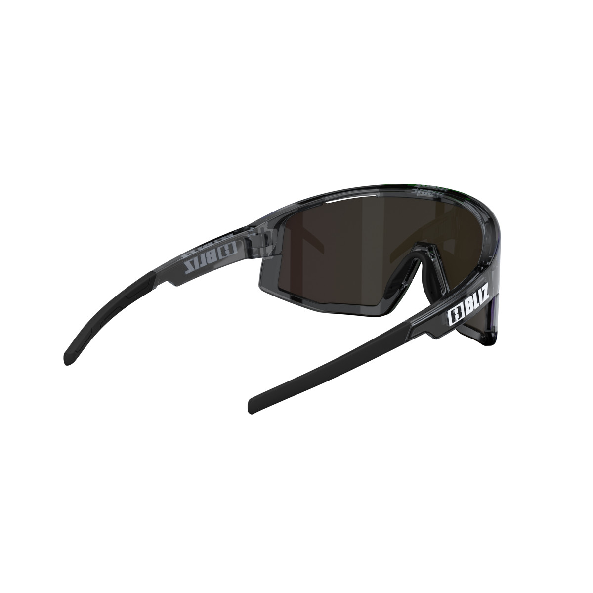BLIZ Fusion Sunglasses | Crystal Black - Brown Green