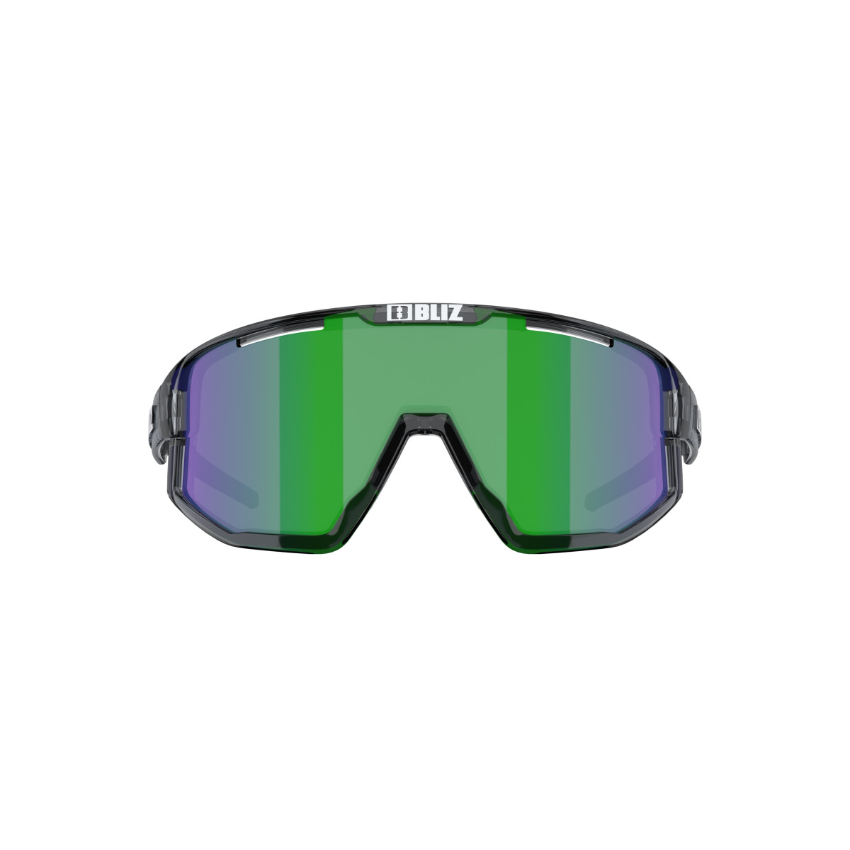BLIZ Fusion Sunglasses | Crystal Black - Brown Green