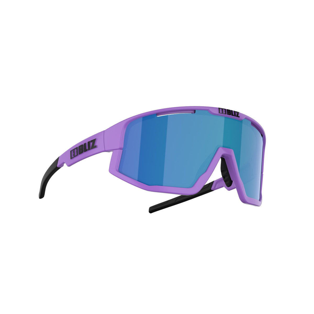BLIZ Fusion Small Sunglasses | Purple - Brown Blue