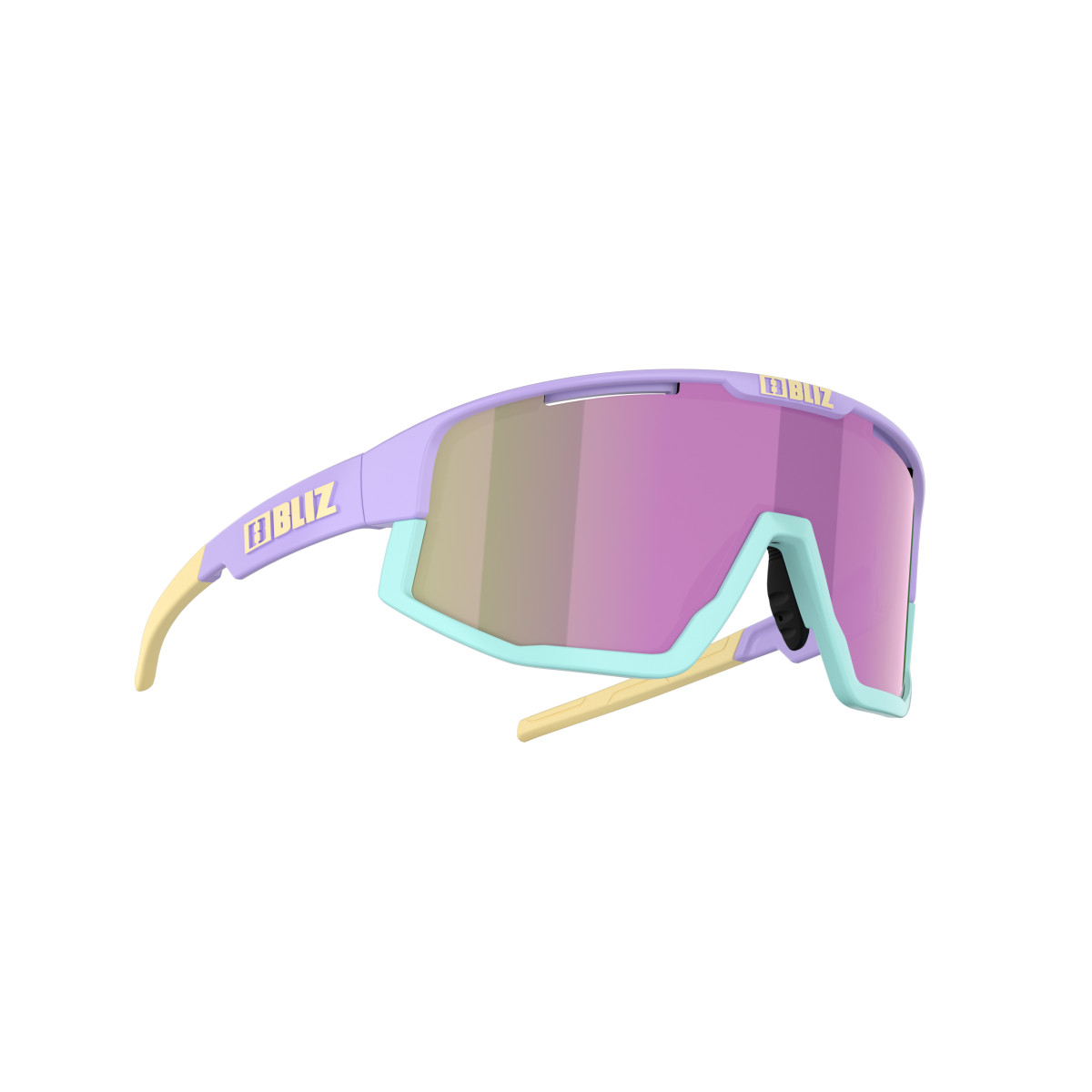 BLIZ Fusion Small Sunglasses | Pastel Purple - Brown Rose