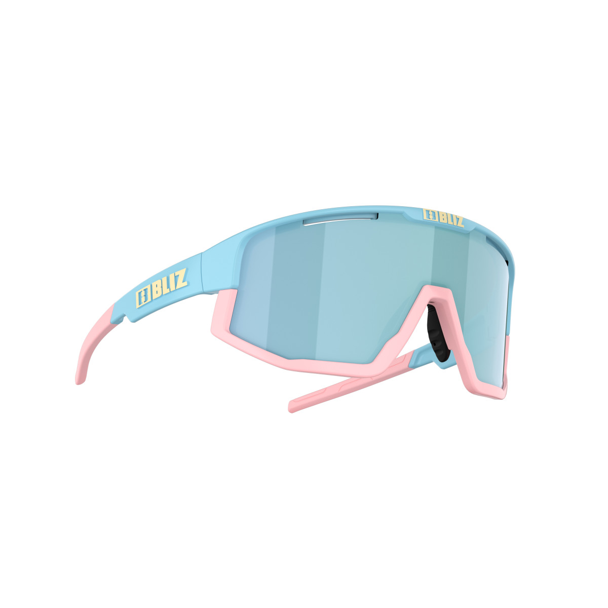 BLIZ Fusion Small saulesbrilles | Pastel Blue - Smoke Ice Blue