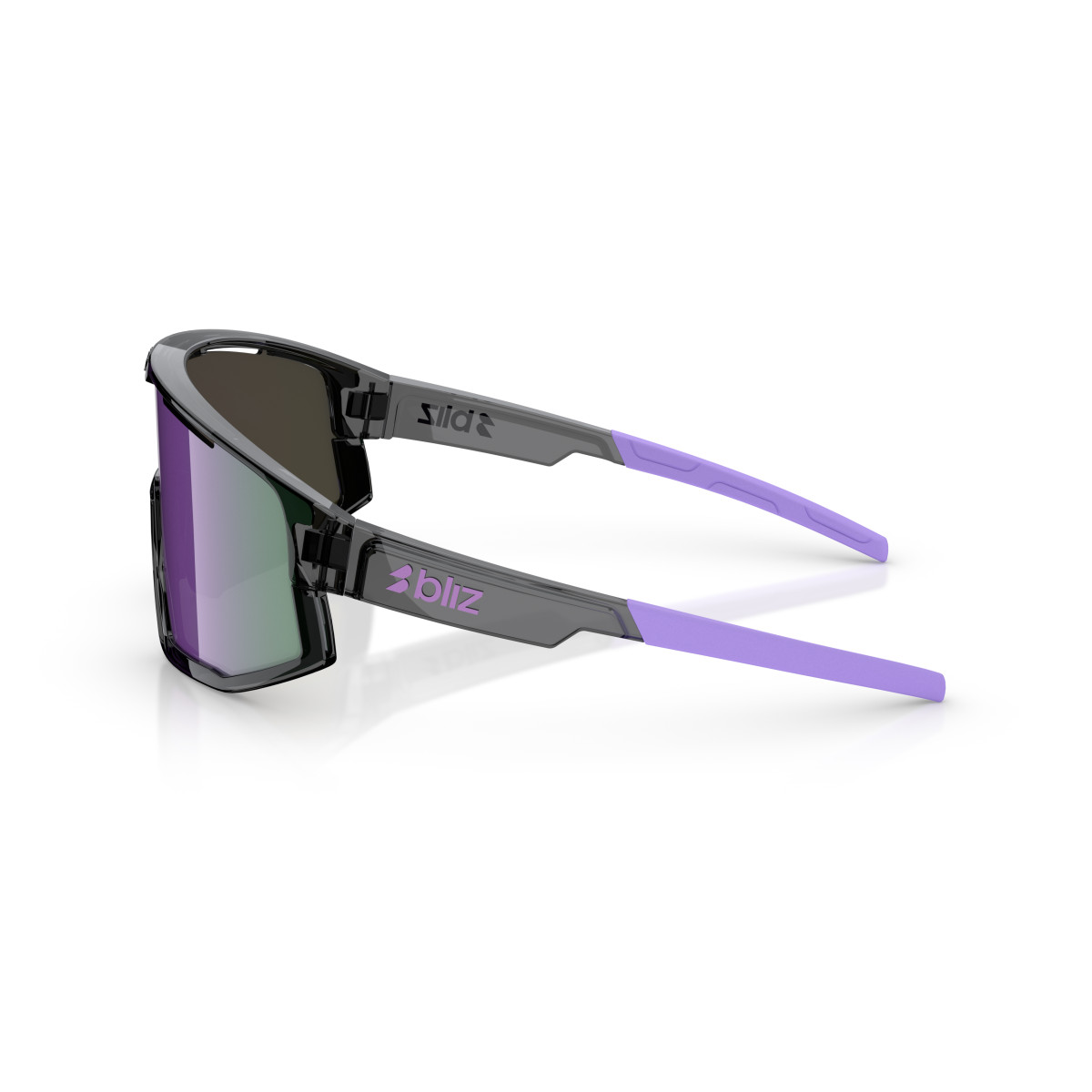 BLIZ Fusion Small päikeseprillid | Crystal Black - Purple