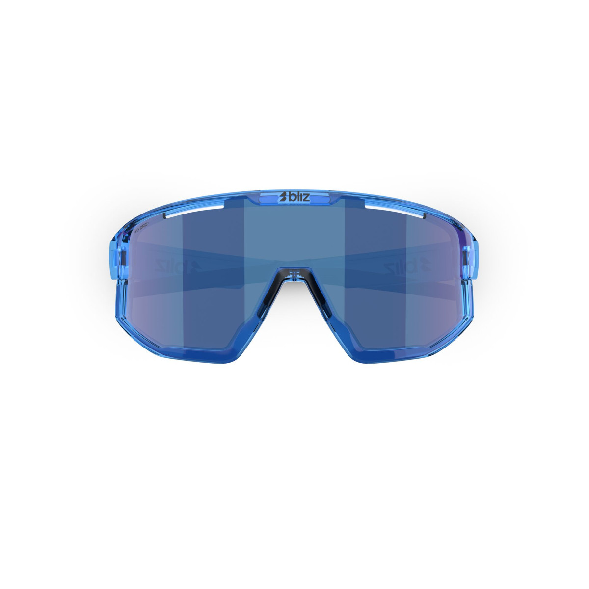 BLIZ Fusion Small Sunglasses | Transparent Blue - Smoke Blue Multicolour
