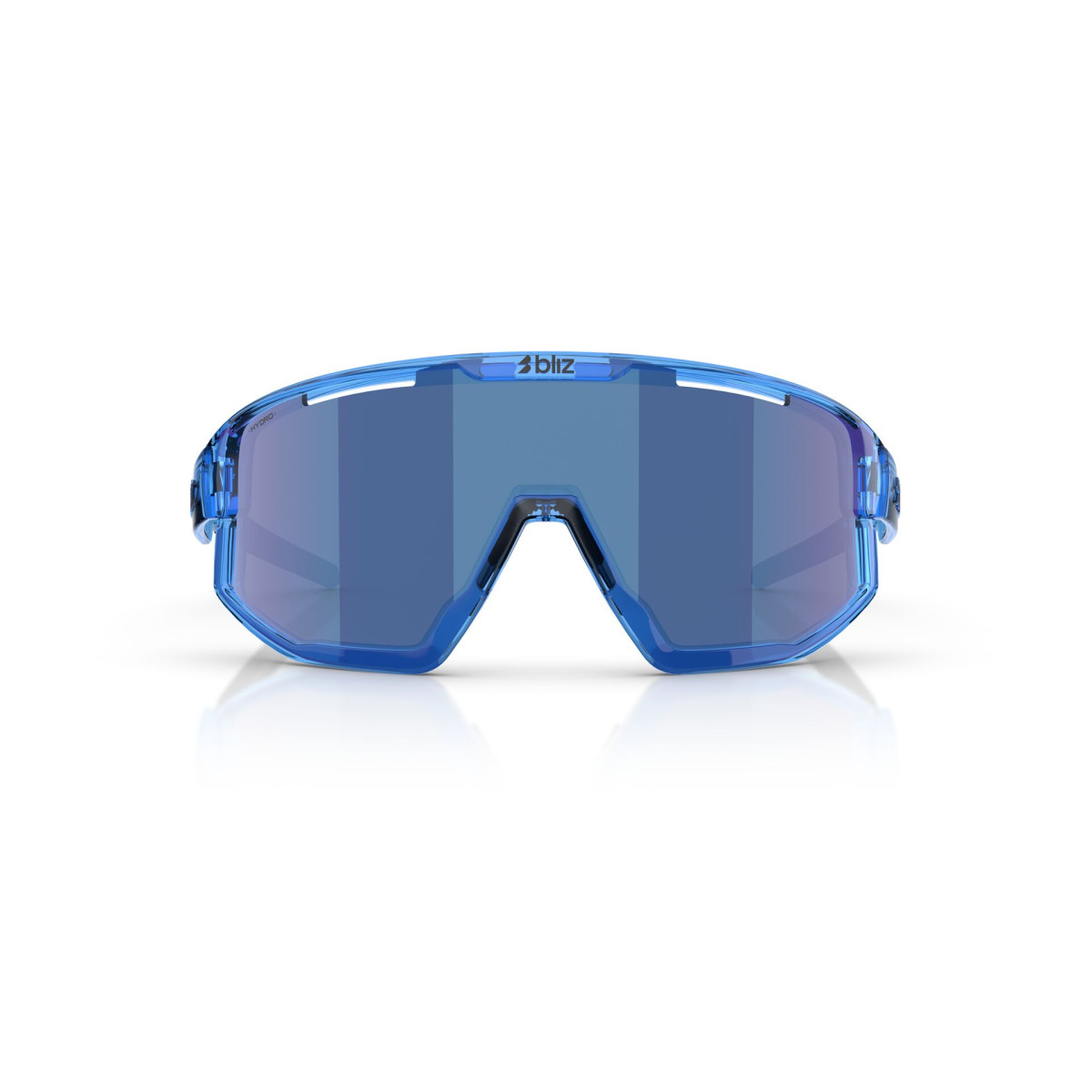 BLIZ Fusion Small Sunglasses | Transparent Blue - Smoke Blue Multicolour