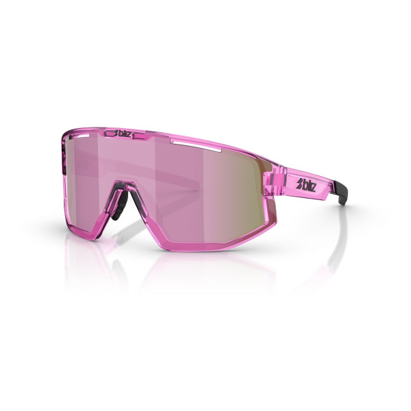BLIZ Fusion Small päikeseprillid | Transparent Pink - Brown Rose Multicolour