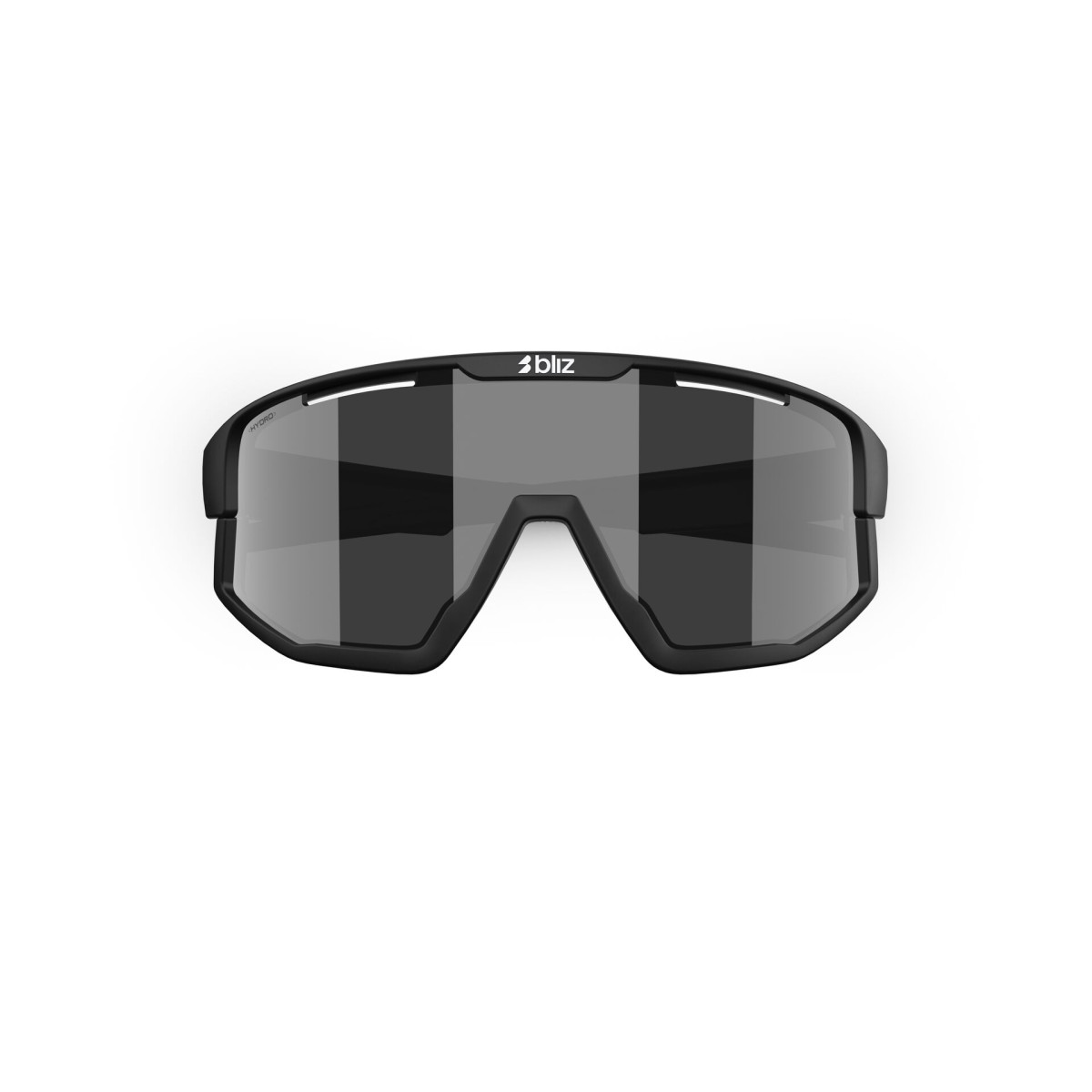 BLIZ Fusion Small Sunglasses | Matte Black - Smoke Silver Mirror