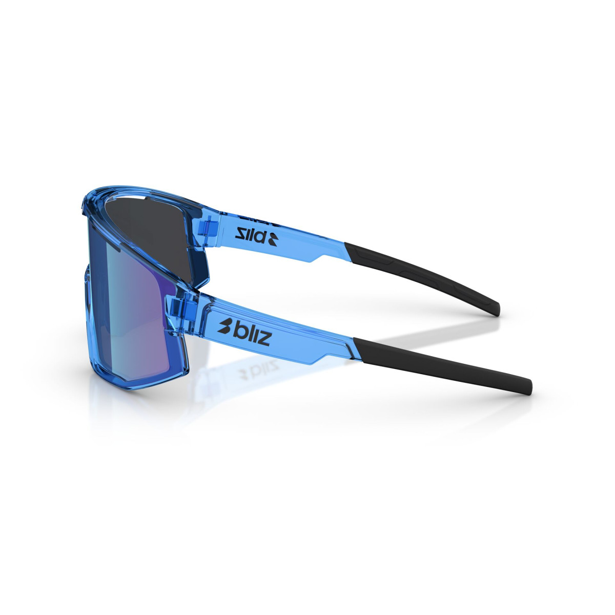 BLIZ Fusion saulesbrilles | Transparent Blue - Smoke Blue Multicolour