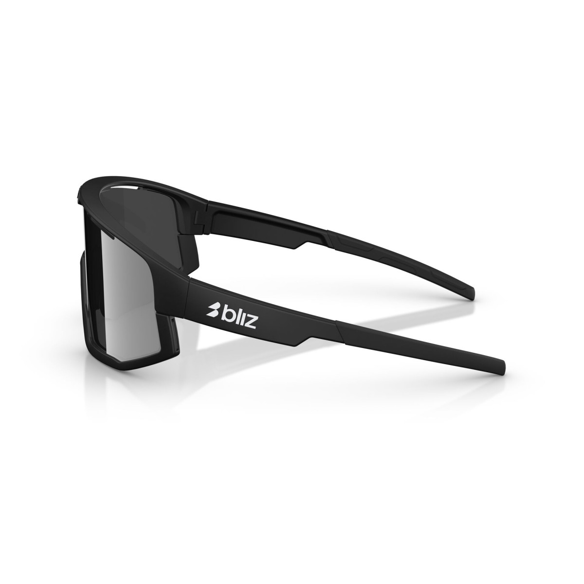 BLIZ Fusion saulesbrilles | Matte Black - Smoke Silver Mirror