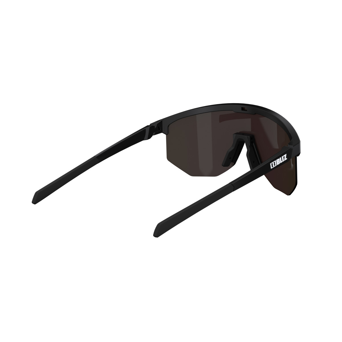 BLIZ Hero Small saulesbrilles | Black - Brown Purple