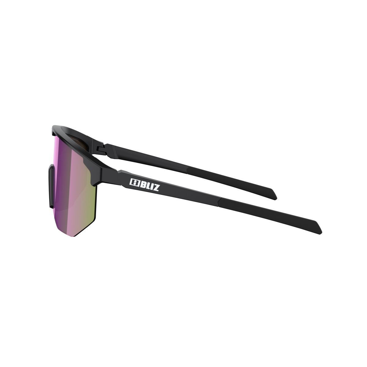 BLIZ Hero Small saulesbrilles | Black - Brown Purple