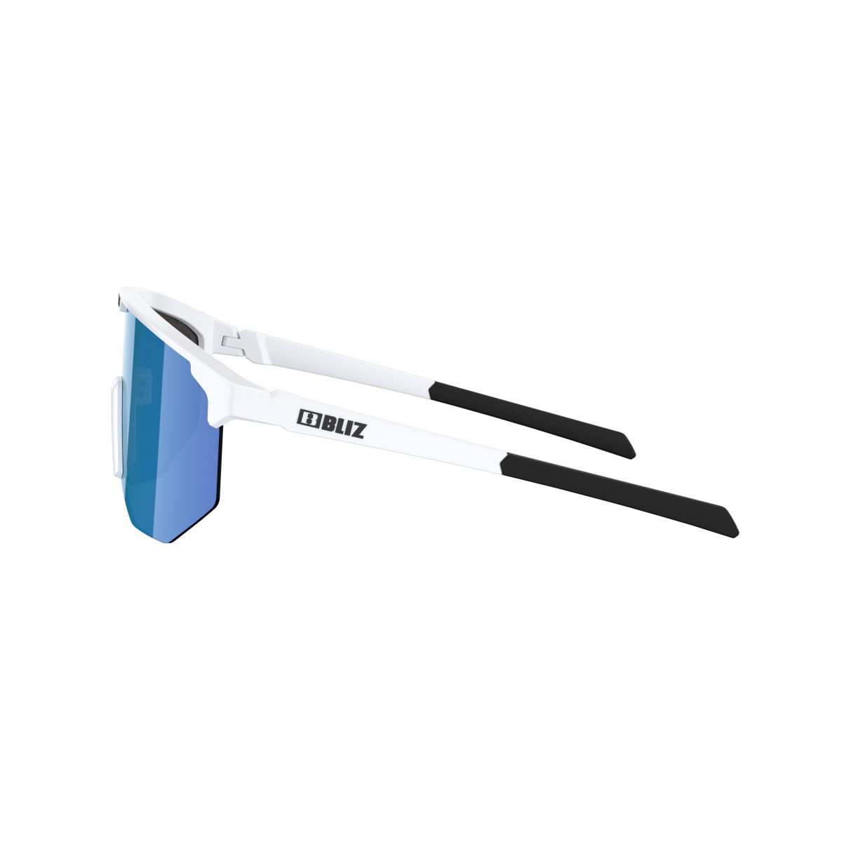 BLIZ Hero Small saulesbrilles | White - Brown Blue