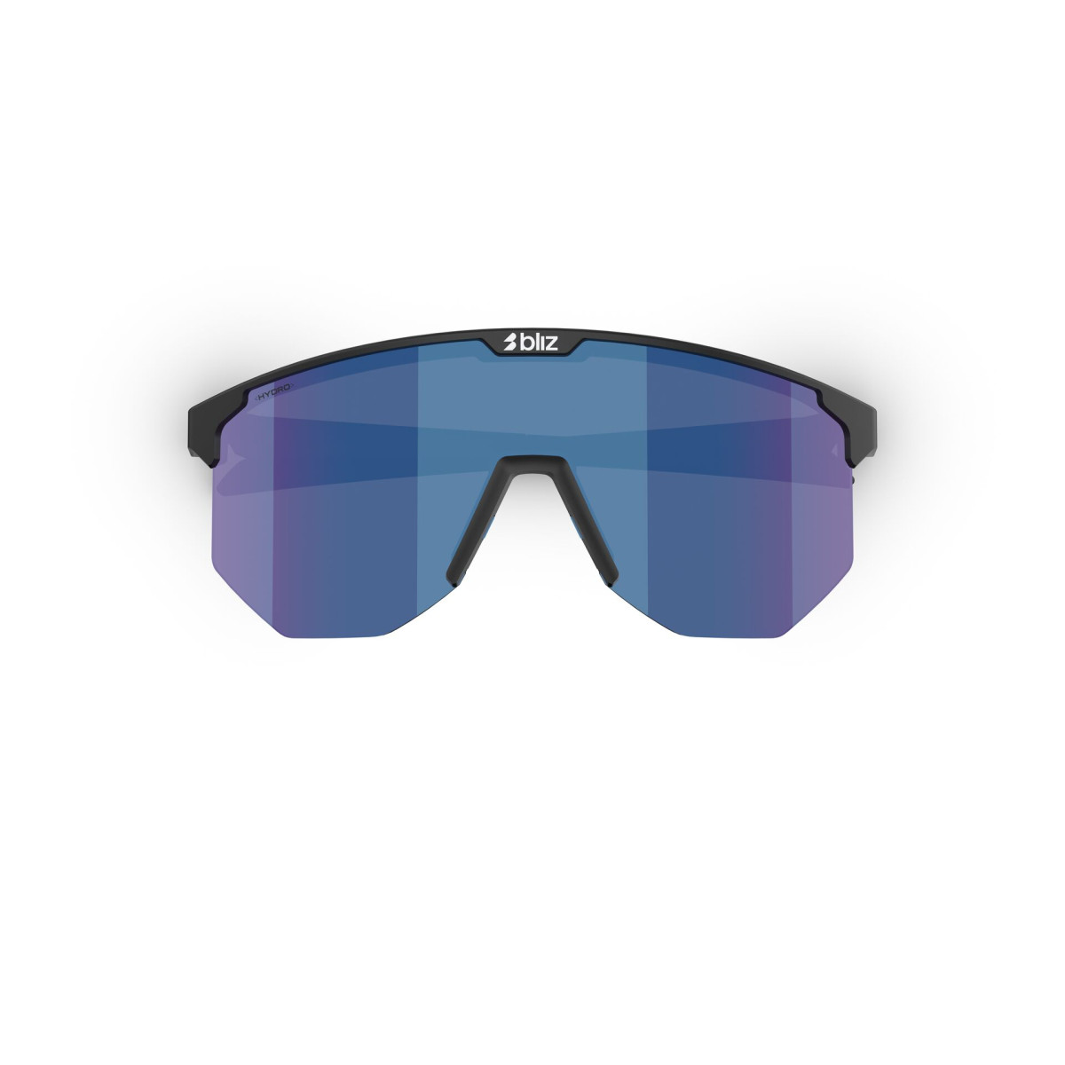 BLIZ Hero Small Sunglasses | Matte Black - Smoke Blue Multicolour