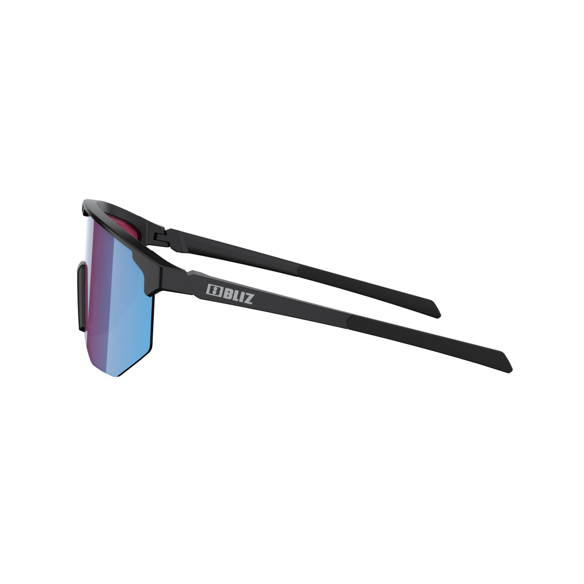 BLIZ Hero Sunglasses | Nano Optics - Nordic Light | Matt Black - Rose Violet Blue