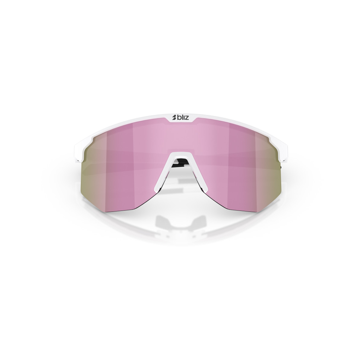 BLIZ Hero päikeseprillid | White - Brown Pink