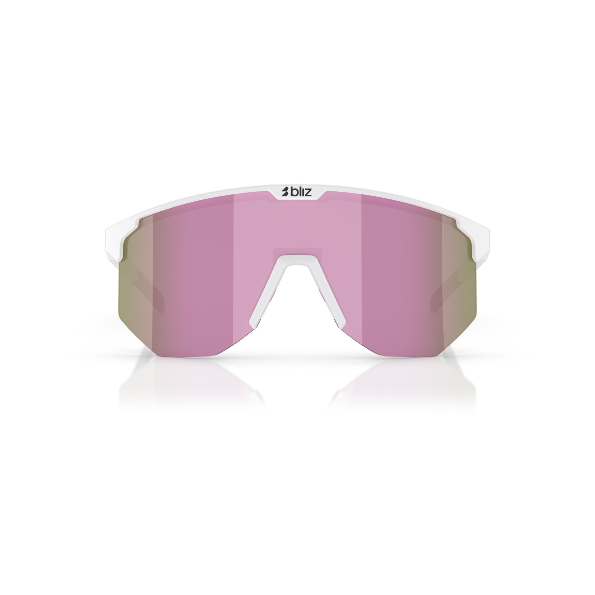 BLIZ Hero päikeseprillid | White - Brown Pink