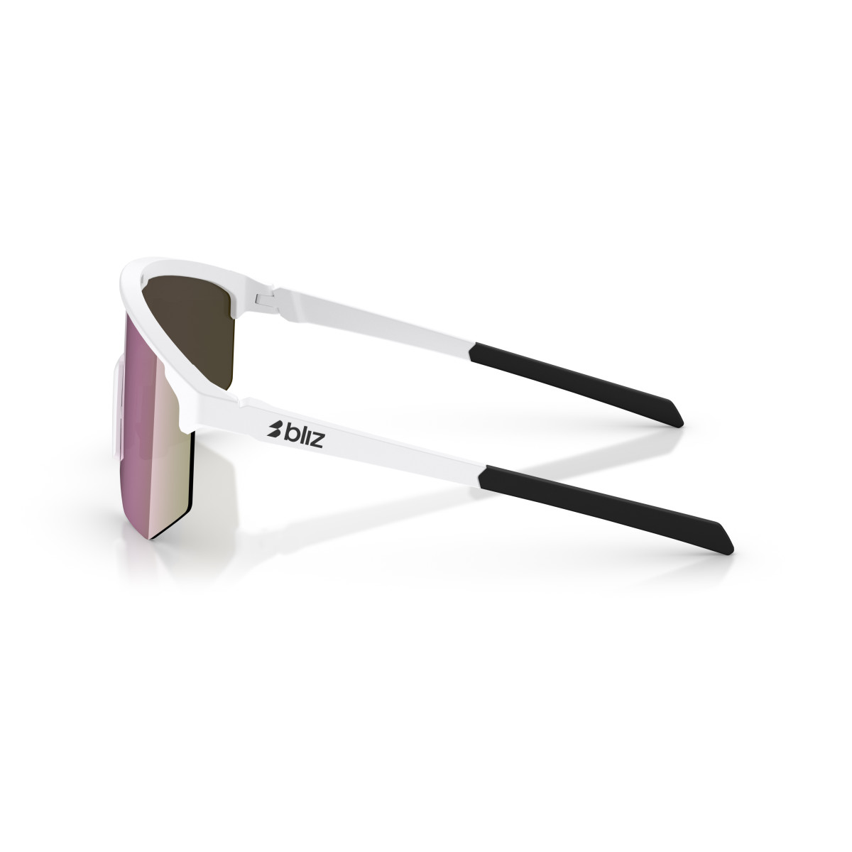 BLIZ Hero päikeseprillid | White - Brown Pink