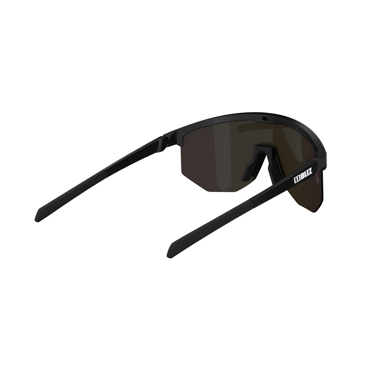 BLIZ Hero saulesbrilles | Black - Brown Green