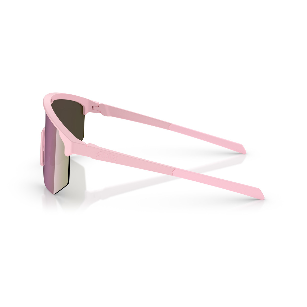 BLIZ Hero saulesbrilles | Matt Powder Pink - Brown Rose Multicolour